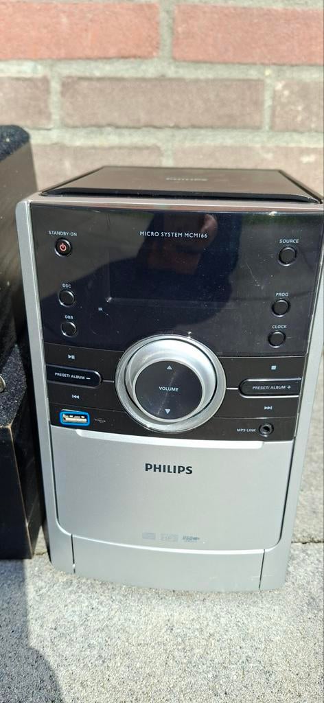 Philips Micro System MCM166 met speakers, Ophalen