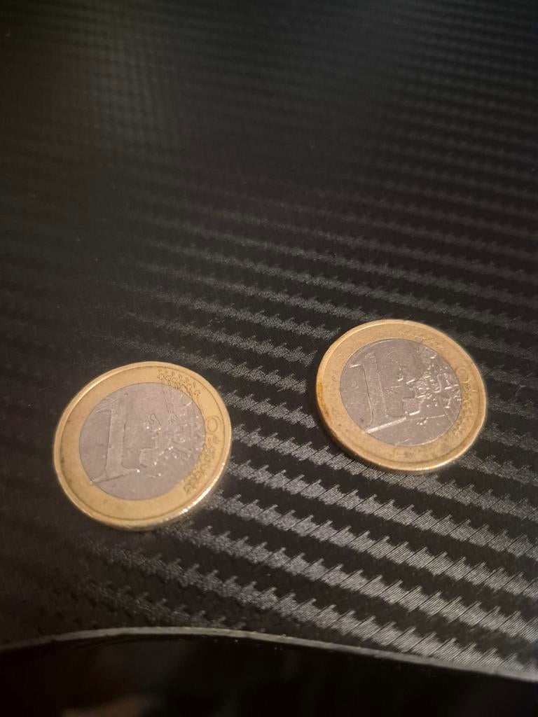 1 Euro munt Frankrijk Liberté Egalité Fraternité (1999 &, Ophalen of Verzenden