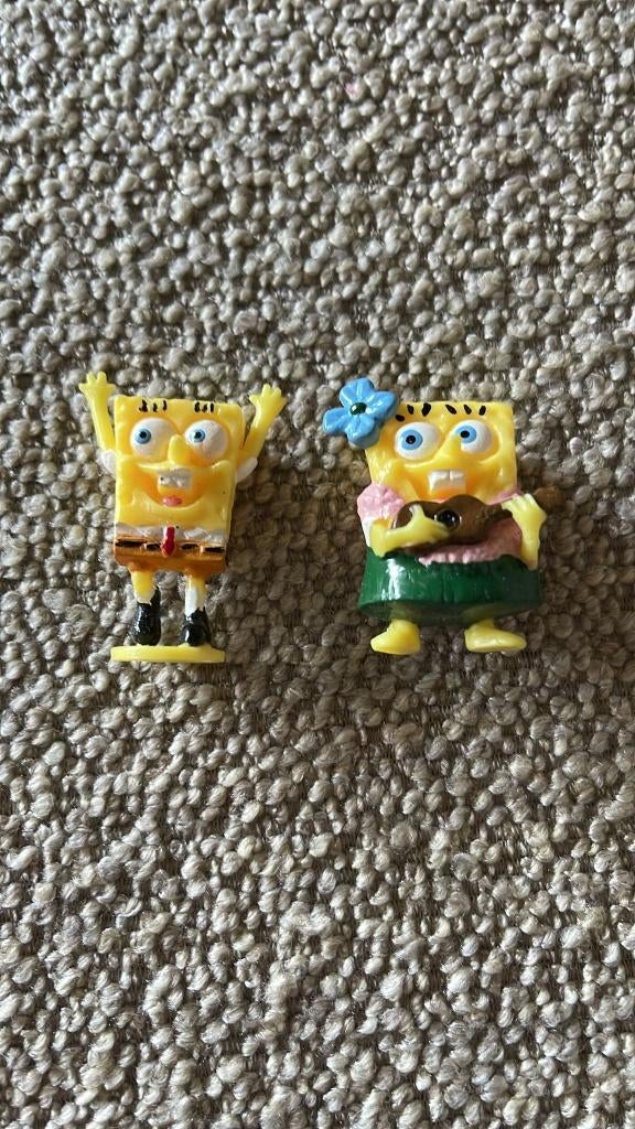 Twee figuurtjes Spongebob, Ophalen of Verzenden, Nieuw