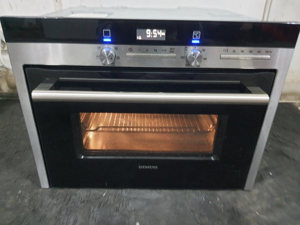 Schone Luxe Siemens Inbouw Elektrische Hetelucht oven/grill, Hete lucht, Zo goed als nieuw, Oven met grill, Inbouw