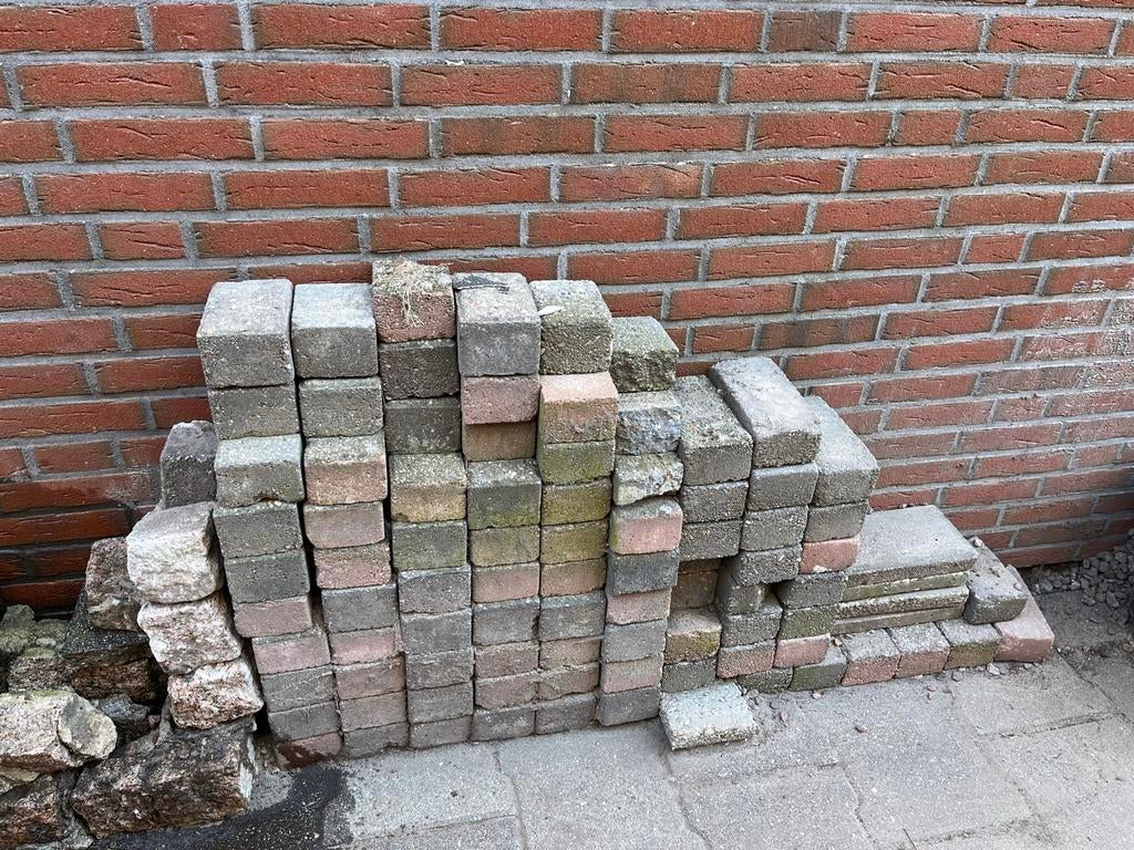 Gebruikte Klinkers voor Tuin of Oprit, Ophalen, Gebruikt, Klinkers, 10 m² of meer