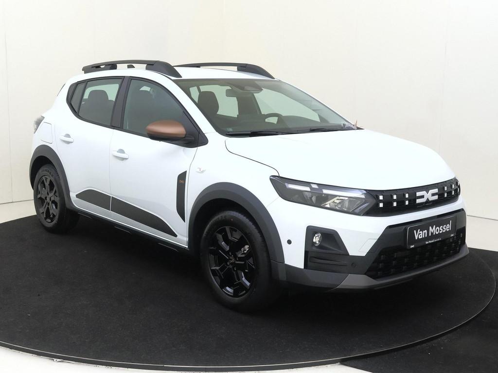 Dacia Sandero Stepway 1.0 TCe 110 extreme | Demo | Camera |, Auto's, Stof, Euro 6, 1070 kg, Wit