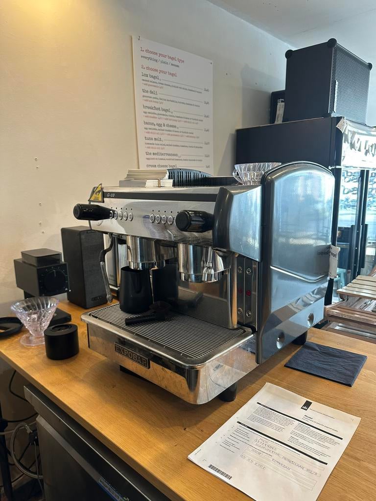 TOP Expobar G-10 | 2-groeps professionele espressomachine, 10 kopjes of meer, Ophalen of Verzenden