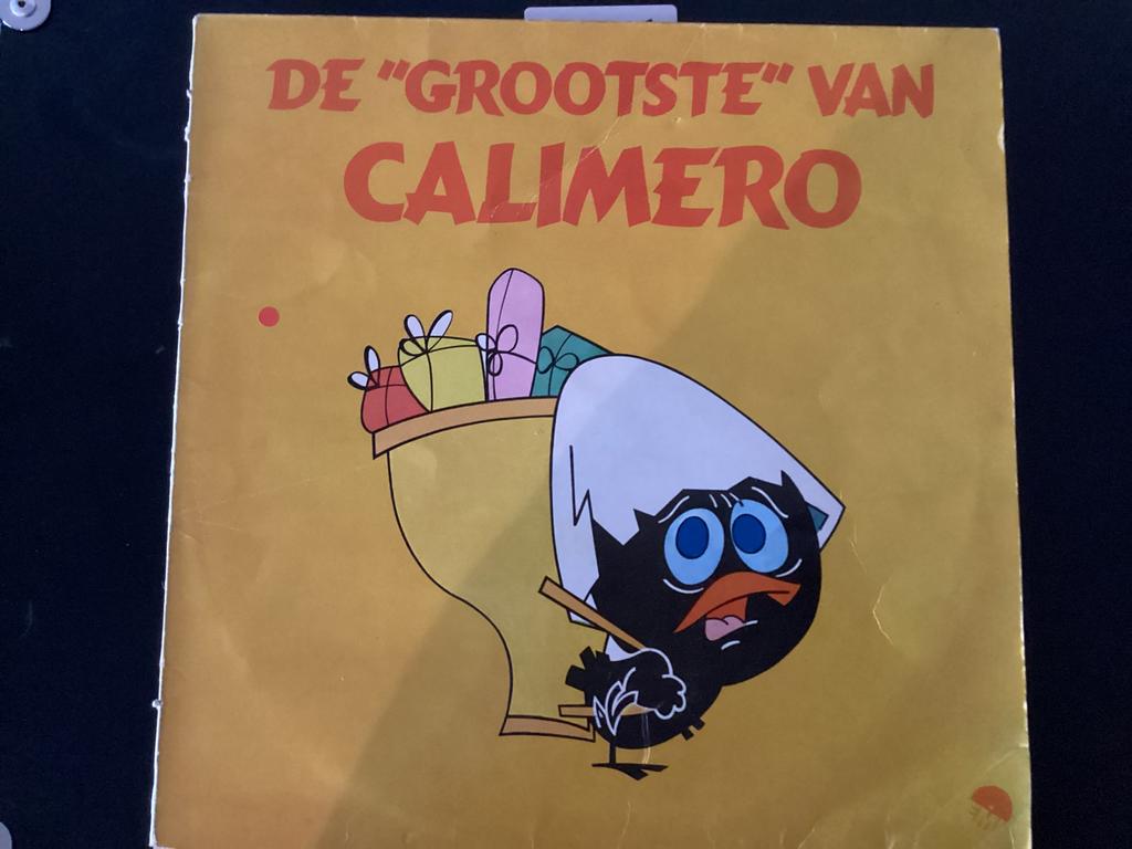 Calimero "de grootste ' LP Vintage vinyl, Verzenden, Gebruikt, Muziek