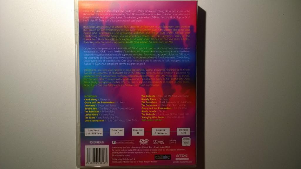 60's All Stars Volume 1 (DVD), Alle leeftijden, Ophalen of Verzenden, Zo goed als nieuw, Muziek en Concerten