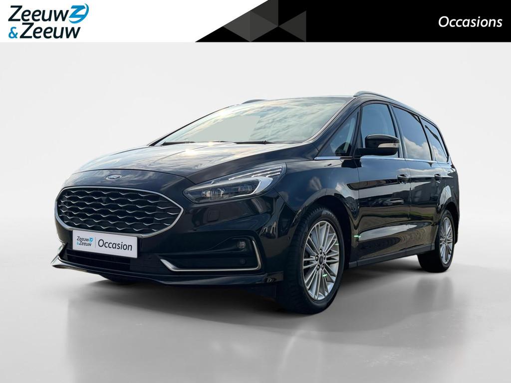 Ford Galaxy 2.5i HEV | Dealer onderhouden | Automaat | Panor, Auto's, 12 maanden, Gebruikt, Zwart, Hybride Elektrisch/Benzine