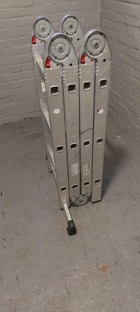 Hymer vouwladder 4x3, Ophalen, Gebruikt, 2 tot 4 meter