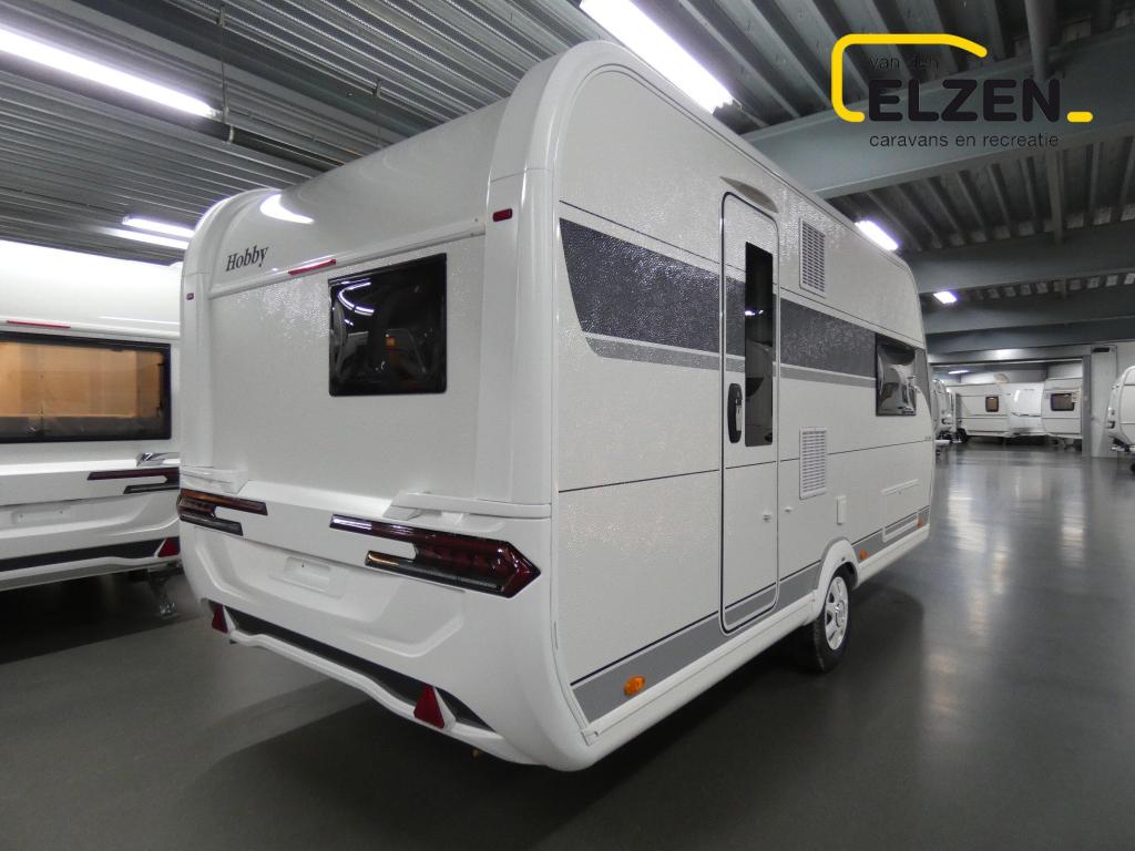 Hobby De Luxe 460 SL Model 2026, bekl. Zesto, Schokbreker, Hobby, Bedrijf, Treinzit