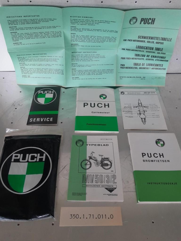 Puch MV50 2/3 documentatiepakket NOS, Ophalen, Nieuw