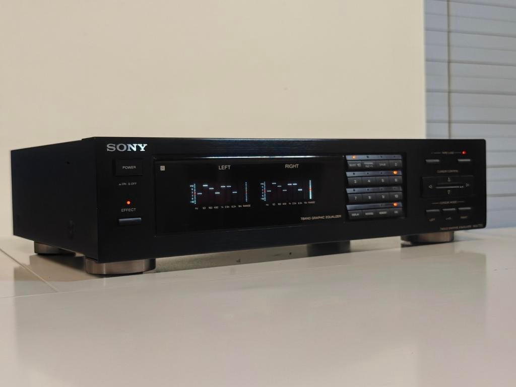 Sony SEQ-711 Grafische Equalizer - Zo goed als nieuw, Audio, Tv en Foto, Versterkers en Receivers, Ophalen of Verzenden, Zo goed als nieuw