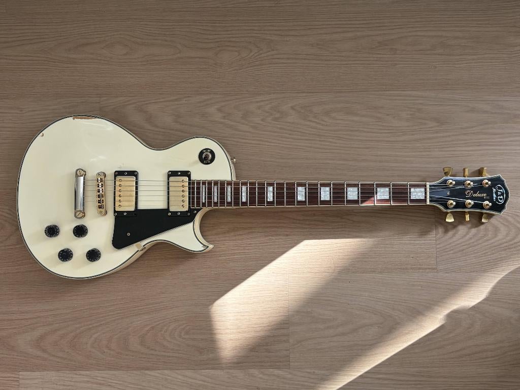 J&D Les Paul Custom elektrische gitaar, Muziek en Instrumenten, Snaarinstrumenten | Gitaren | Elektrisch, Ophalen, Gebruikt, Solid body