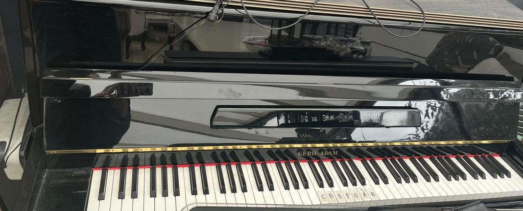 Piano, Gebruikt, Zwart, Ophalen of Verzenden, Piano