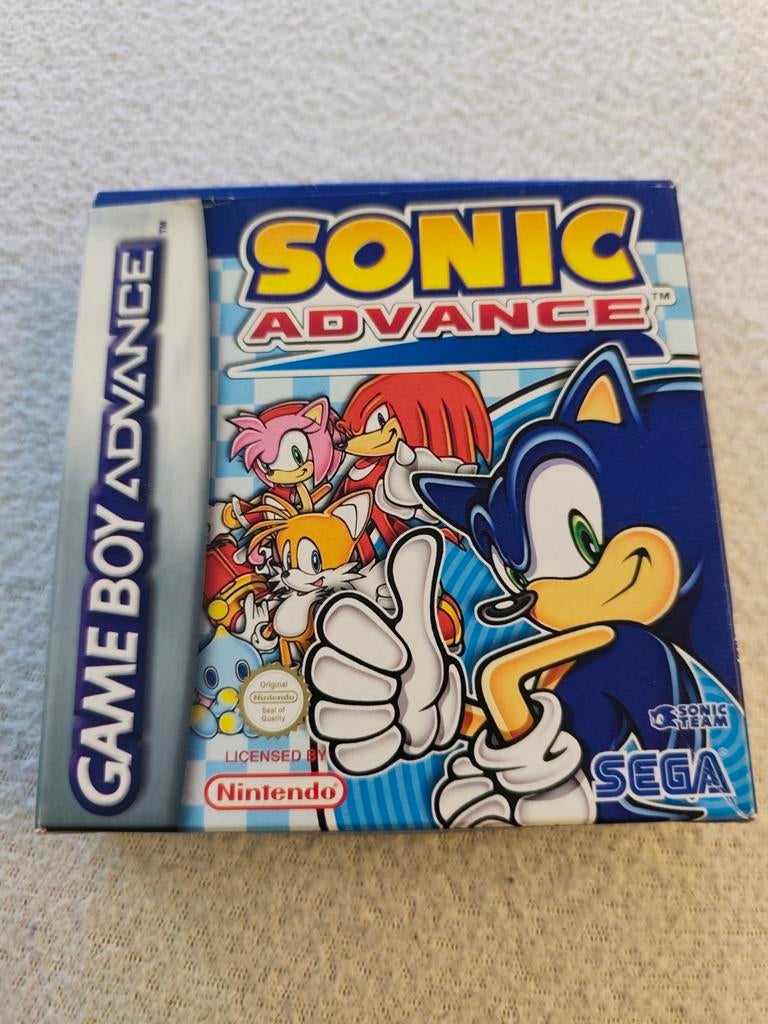 Sonic Advance voor Game Boy Advance, Spelcomputers en Games, Games | Nintendo Game Boy, Avontuur en Actie, Verzenden, 1 speler