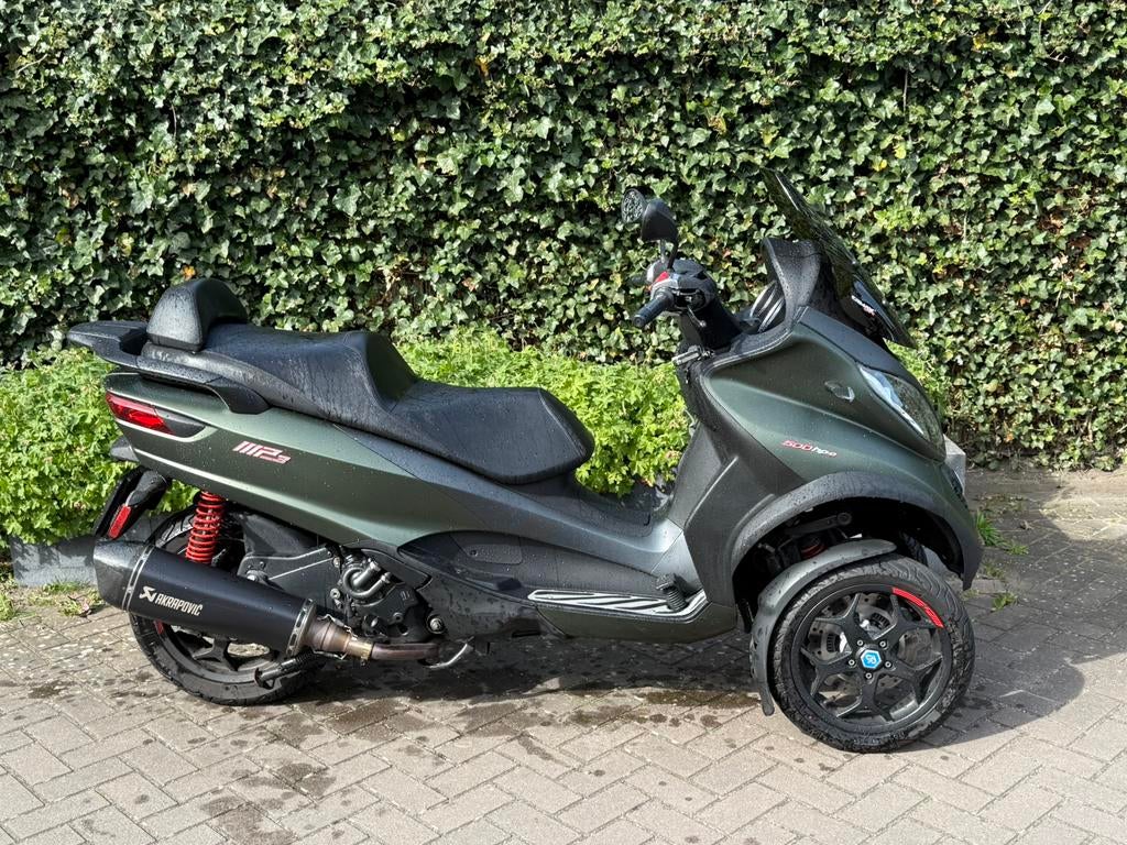 Piaggio MP3 500 Hpe, Akrapovic 2018