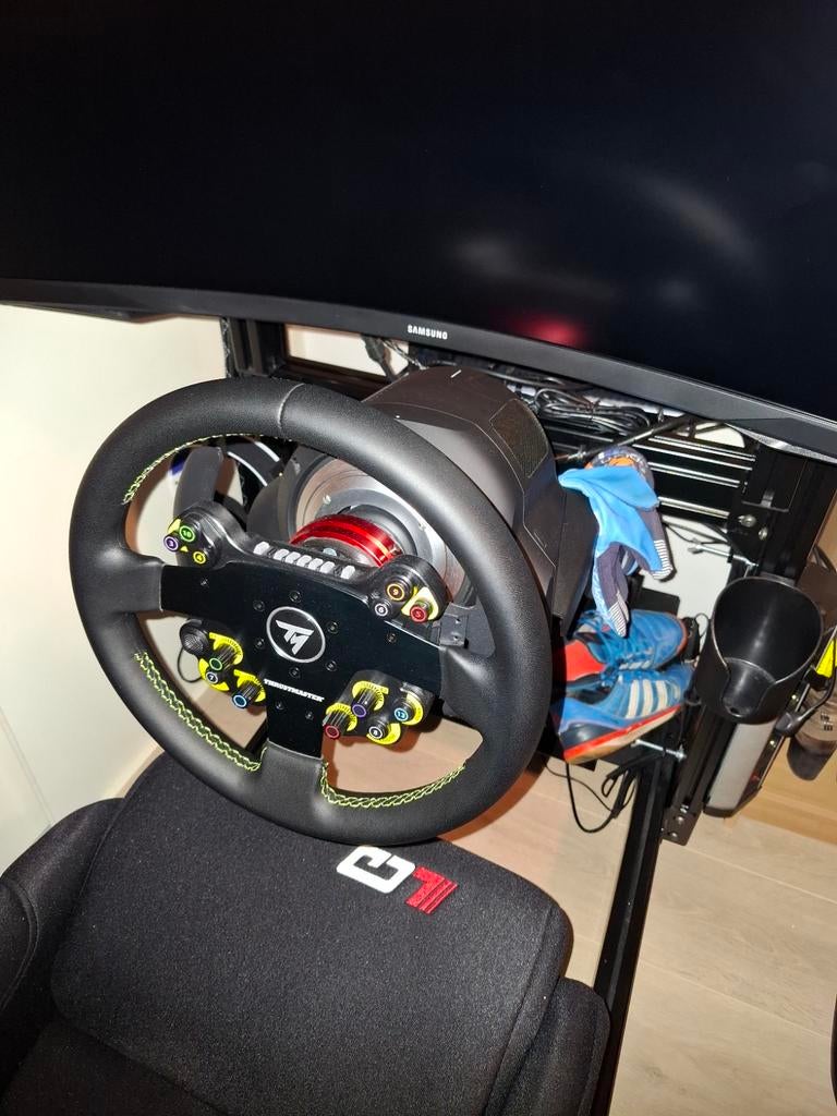 Thrustmaster T-GT II met SF1000 en R32 Evo sturen, Ophalen, Gebruikt, PlayStation 1