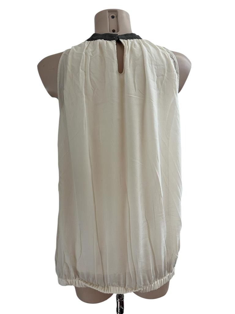 Rumere top M, Wit, Ophalen of Verzenden, Zo goed als nieuw, Zonder mouw