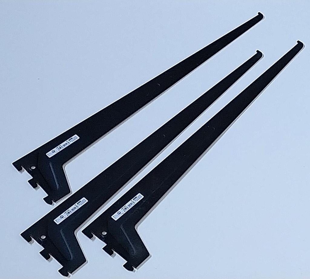 3 st. NIEUWE Dolle Plankdragers enkel 60 cm/600 mm zwart, Ophalen of Verzenden, Nieuw, 50 tot 100 mm