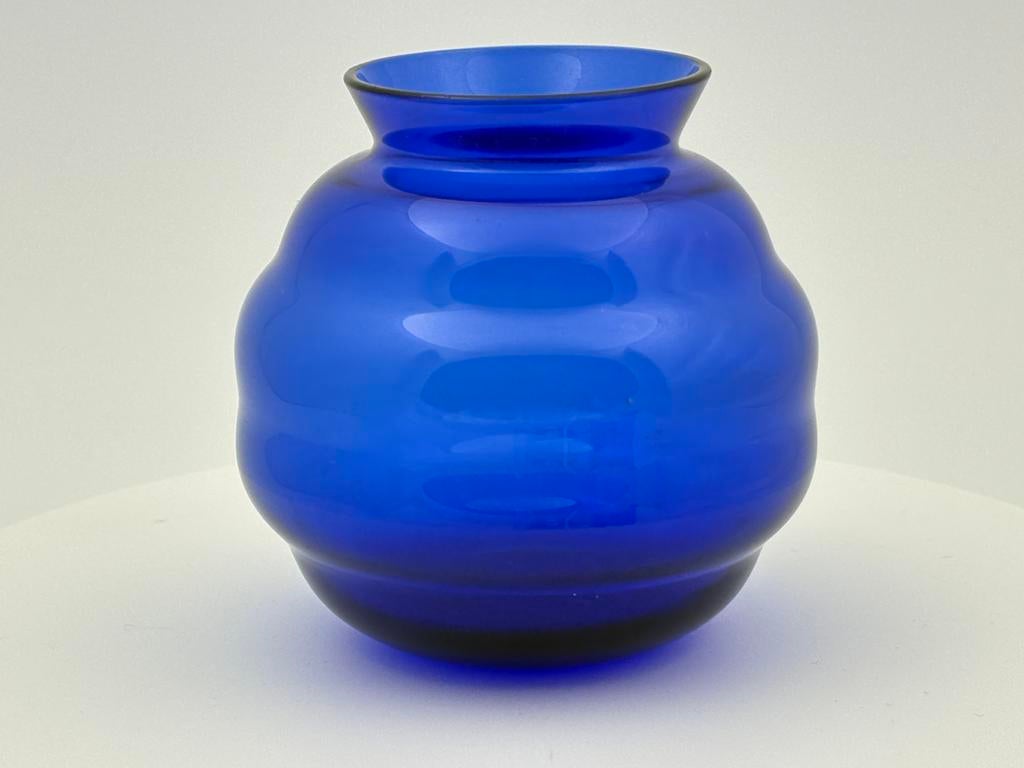AD Copier - Vaas violenvaas KO0651, kobaltblauw, 1923, Antiek en Kunst, Antiek | Vazen, Ophalen of Verzenden