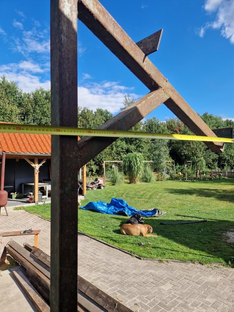 IJzeren spanten, Doe-het-zelf en Verbouw, Metalen, Ophalen