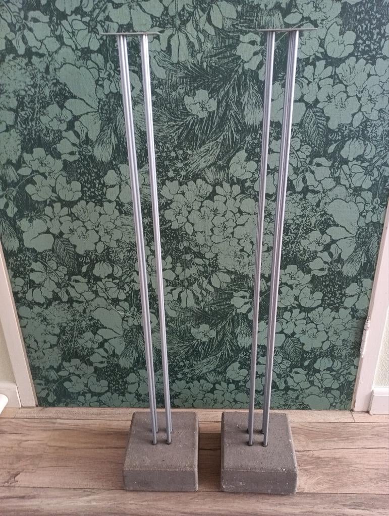 Speaker stands 90 cm hoog, Ophalen, Zo goed als nieuw