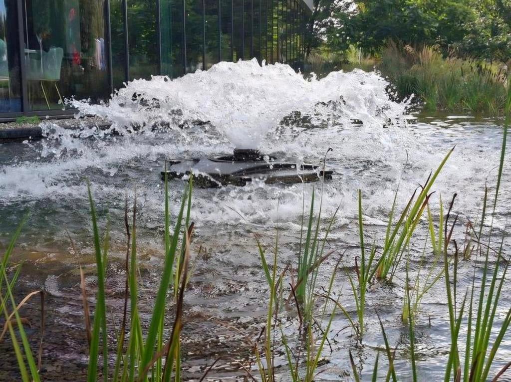 Airflo oase drijvende fontein 165000 liter per uur, Ophalen, Zo goed als nieuw, Vijverpomp