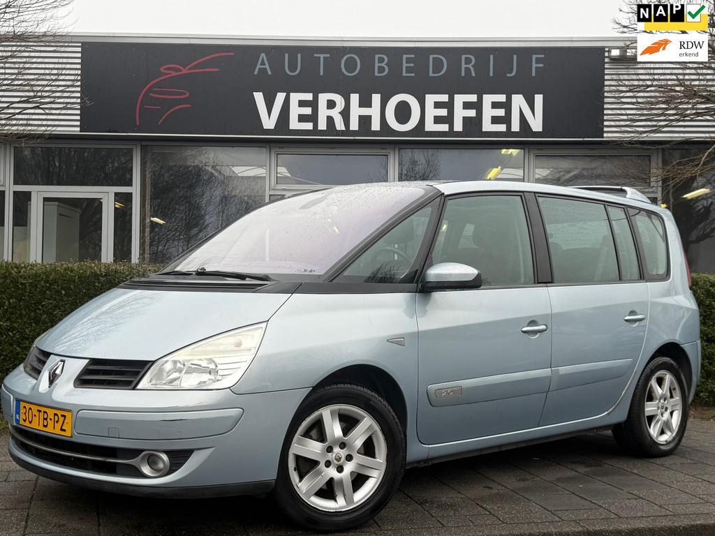 Renault Espace 2.0T Dynamique - 7 PERSOONS - CRUISE / CLIMAT, Auto's, Voorwielaandrijving, 1998 cc, Stof, Gebruikt