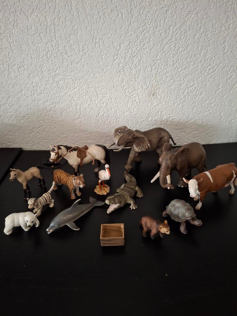 12 Schleich dieren - Zo goed als nieuw, Ophalen of Verzenden, Zo goed als nieuw