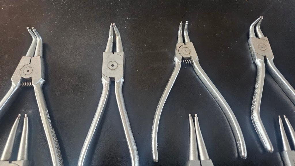 7 SEEGERRING TANGEN VAN STAHLWILLE * DIVERSE MATEN, Ophalen of Verzenden, Zo goed als nieuw