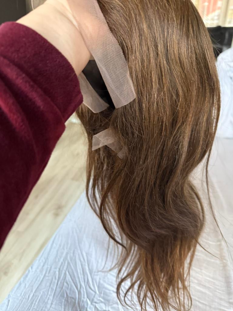 Pruik echt haar, Ophalen of Verzenden, Nieuw, Pruik of Haarverlenging