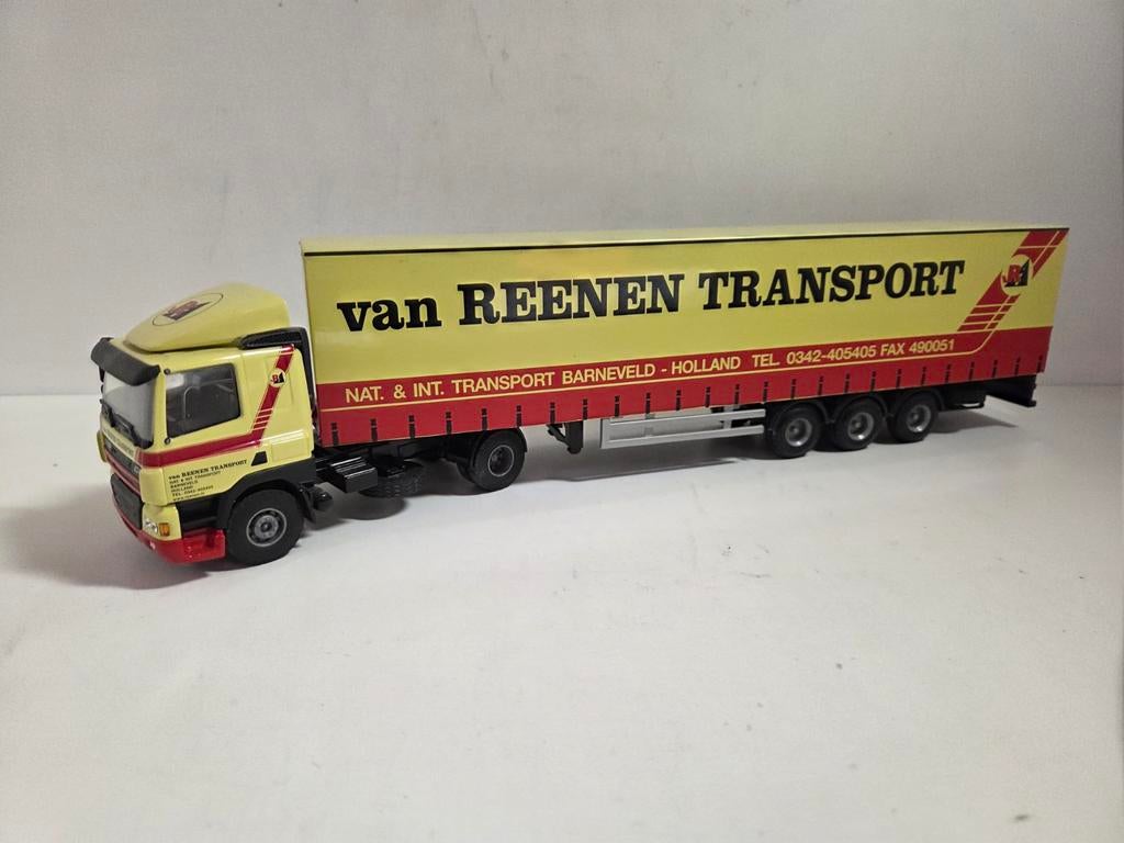Lion Toys DAF CF van Reenen Barneveld, ., Ophalen of Verzenden, Zo goed als nieuw, .