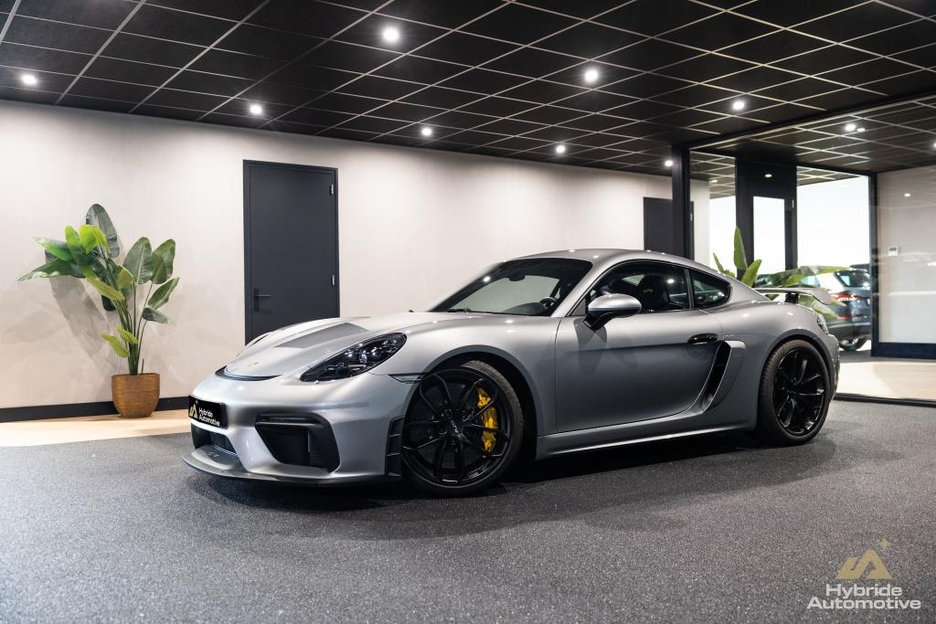 Porsche 718 Caymann GT4 (bj 2019), Auto's, Porsche, 12 maanden, Gebruikt, Euro 6, Leder