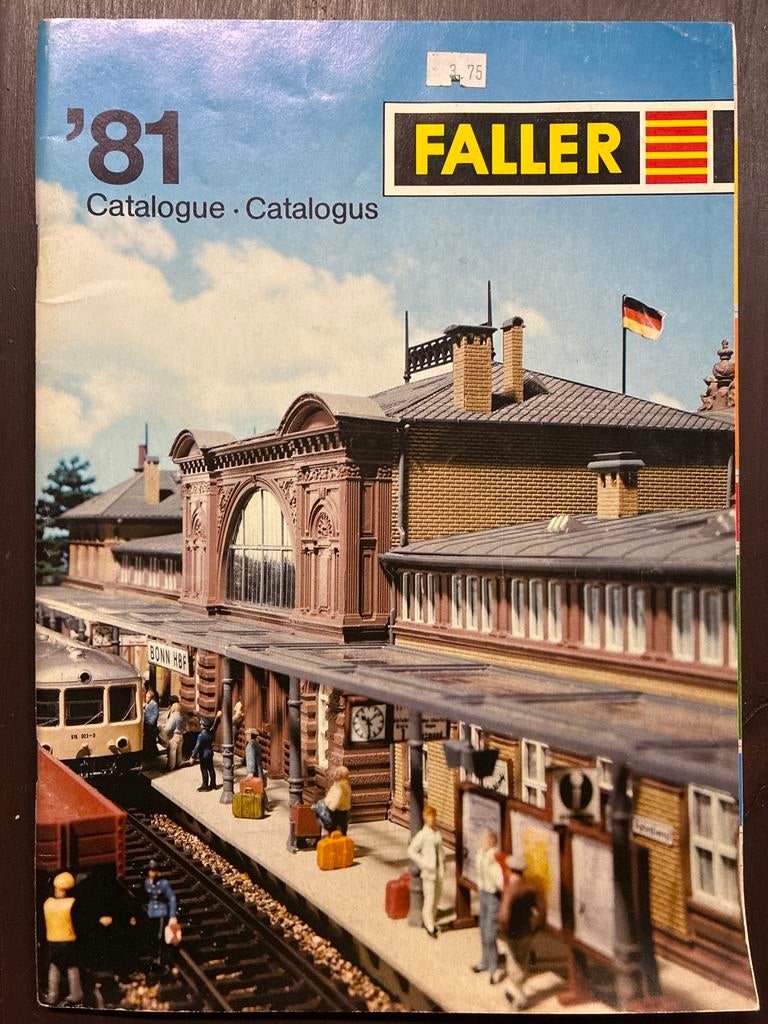 Faller Catalogus '81 - Modelbouw Treinen, Hobby en Vrije tijd, Modeltreinen | H0, Gebruikt, Boek, Tijdschrift of Catalogus, Overige merken