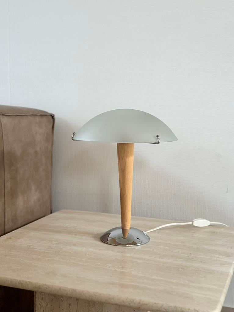 Vintage mushroom tafellamp, Ophalen of Verzenden, Minder dan 50 cm