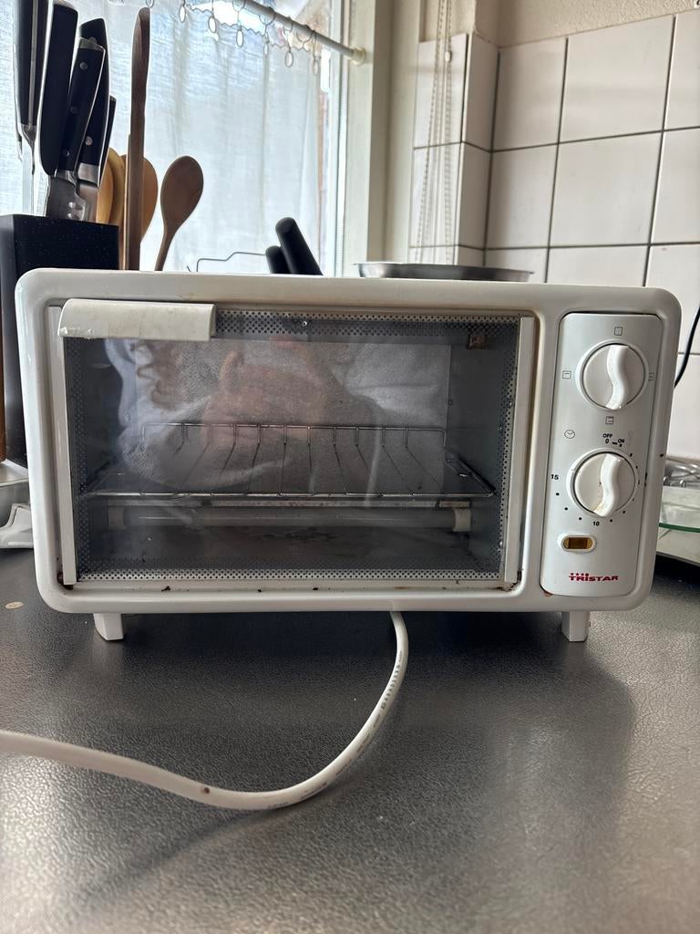 Tristar mini (grill)oventje, Minder dan 45 cm, Gebruikt, Ophalen of Verzenden, Oven met grill