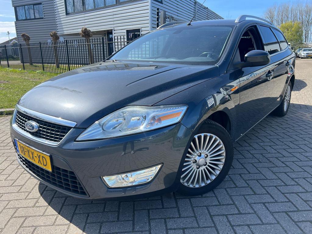 Ford Mondeo 2.0 16V 107KW Wagon 2007 Clima Cruise Trekhaak, 145 pk, Stof, Zwart, 4 cilinders