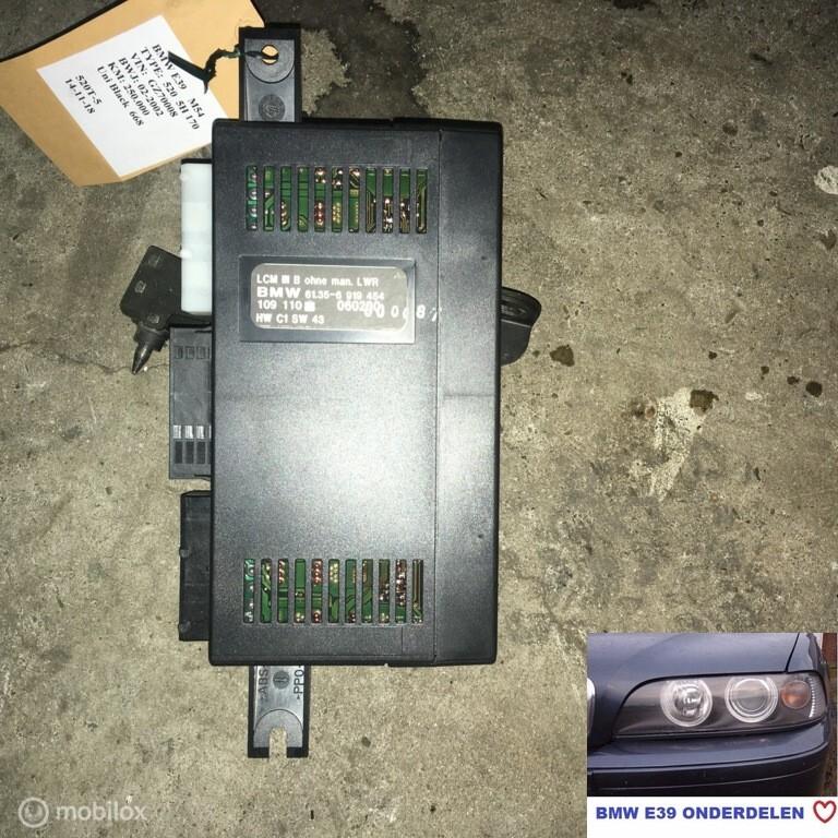 BMW E39,  5-serie  LCM  lichtmodule Lichtcomputer, Gebruikt, Ophalen of Verzenden, BMW, BMW