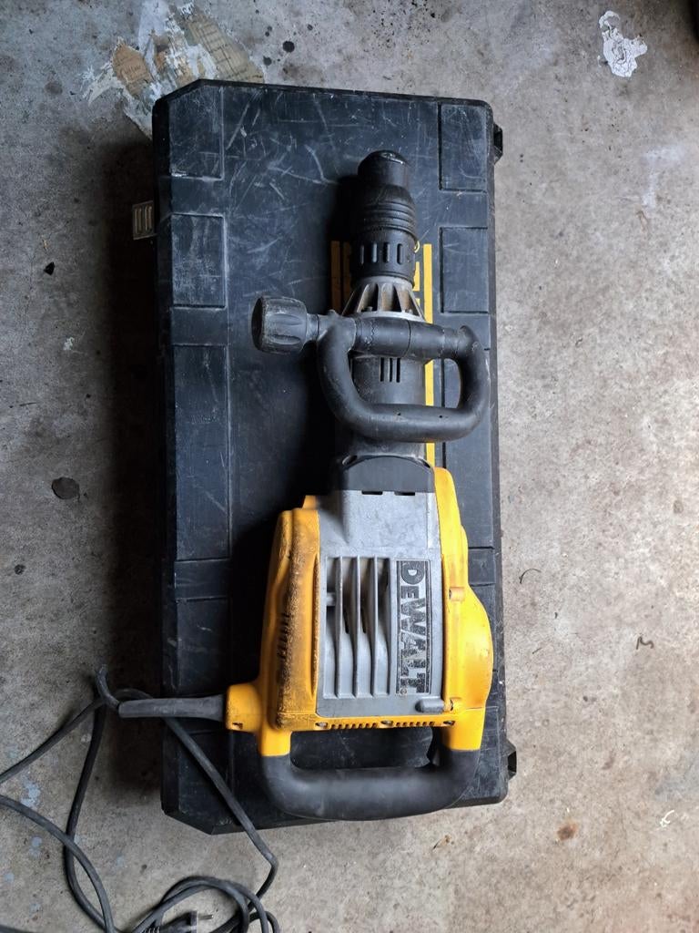 Dewalt Breekhamer 1500W - Werkt naar behoren, Ophalen of Verzenden, Gebruikt