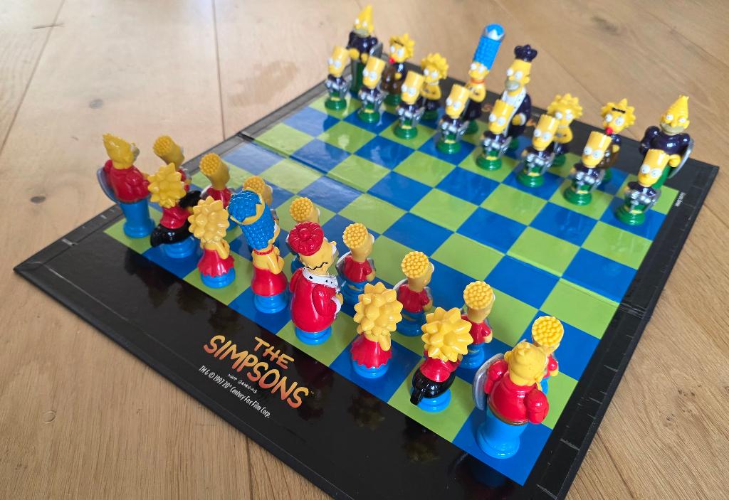 Simpsons schaakspel, Een of twee spelers, Ophalen of Verzenden, Nieuw, A la carte