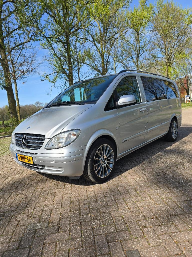 Mercedes-Benz Vito 3.0 CDI 120 V6 DC AUT 2010 Lage KM Stand!, Automaat, Achterwielaandrijving, Zwart, 1905 kg