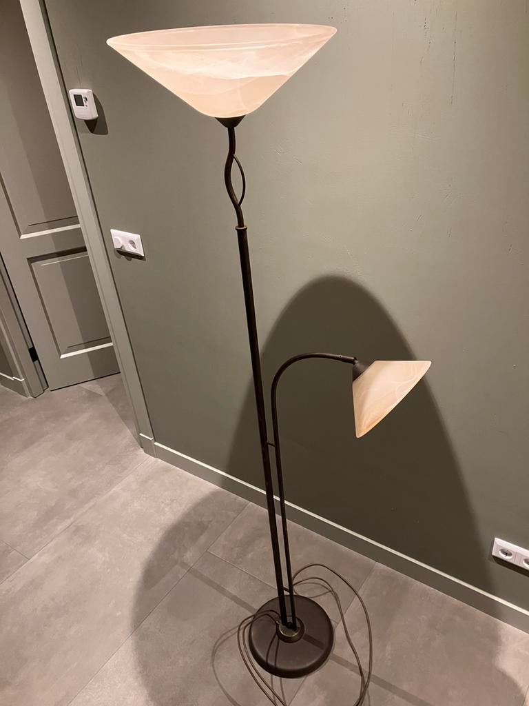 Staande schemerlamp leeslamp, Ophalen, Zo goed als nieuw, 150 tot 200 cm