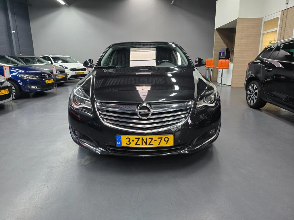 Opel Insignia 1.6 T Business+ LEDER AUTOMAAT NAP NL AUTO, Auto's, Gebruikt, Euro 6, 4 cilinders, Leder en Stof