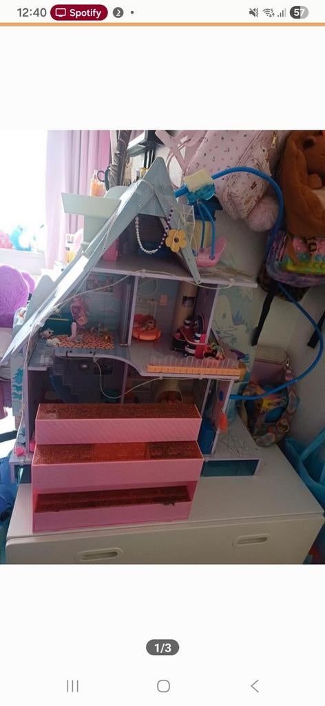 L.O.L. Surprise! Winter Disco Chalet, Kinderen en Baby's, Speelgoed | Overig, Gebruikt, Meisje, Ophalen