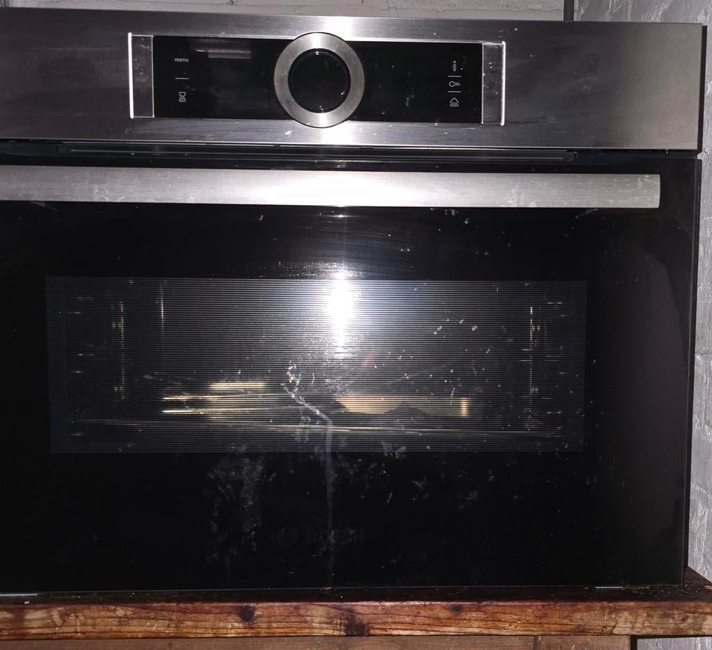 Bosch Stoomoven  serrie 8 - Inbouw, Gebruikt, Hete lucht, 60 cm of meer, Ophalen of Verzenden