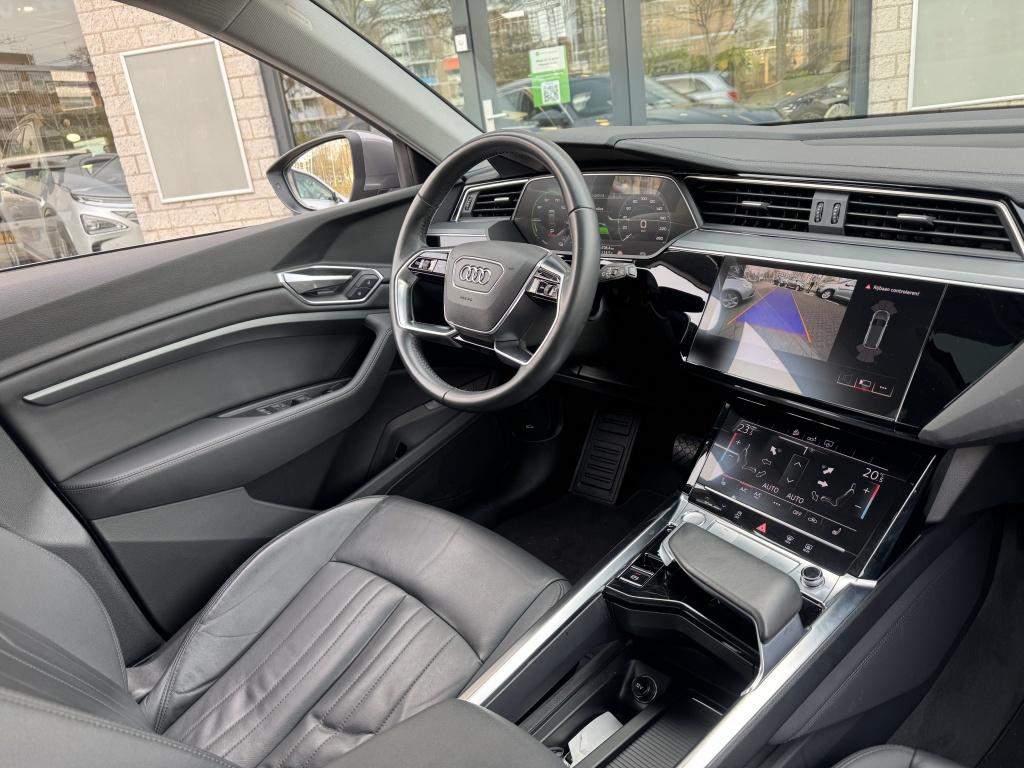 Audi e-tron e-tron 50 q L Ed Panoramadak Leer NAP (bj 2019), Auto's, Audi, Automaat, 0 cilinders, Zilver of Grijs, 750 kg