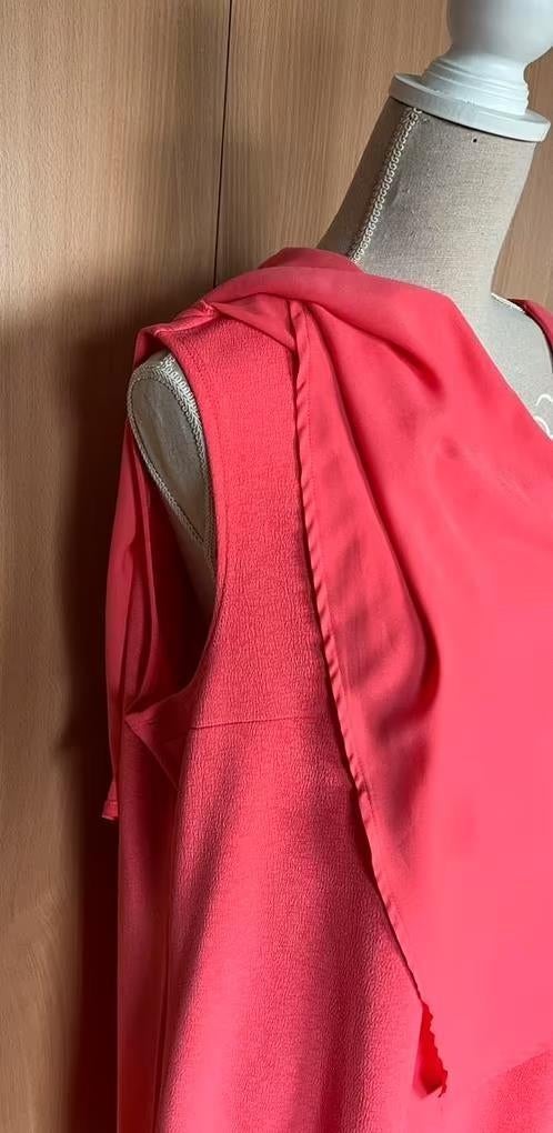 Paprika jurk maat 52, Kleding | Dames, Grote Maten, Ophalen of Verzenden, Zo goed als nieuw, Roze, Jurk