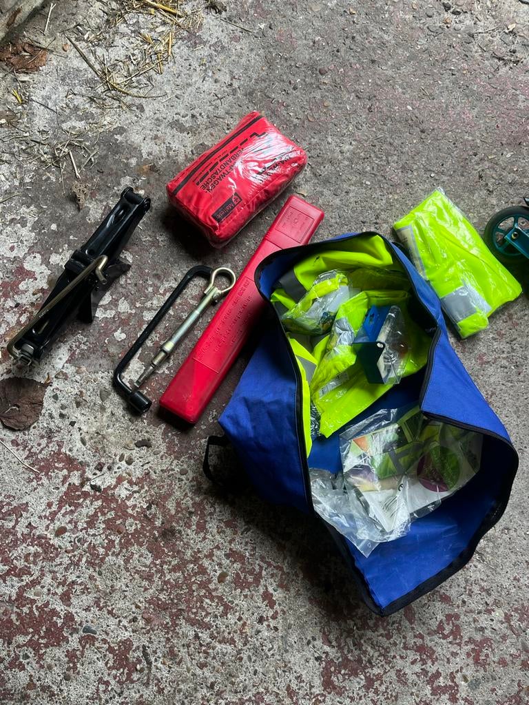 Krikset en veiligheidsaccessoires voor de auto, Ophalen of Verzenden, Gebruikt