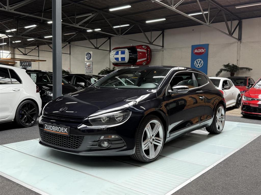 Volkswagen Scirocco 1.4 TSI Dynaudio Clima Stoelverwarming, Gebruikt, 160 pk, Zwart, Bedrijf
