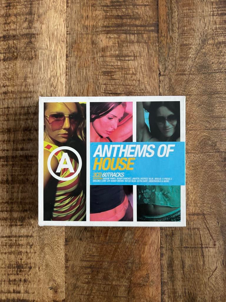 Anthems of House - 3 CD Boxset - 60 Tracks, Ophalen of Verzenden, Zo goed als nieuw, Dance Populair, Boxset