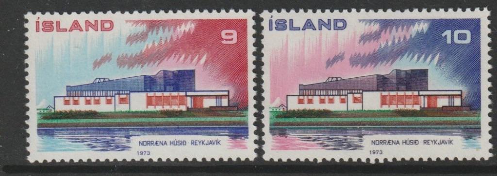 TSS Kavel 1140179 IJsland pf minr 478-479 Norden 1973, Ophalen, IJsland, Postfris