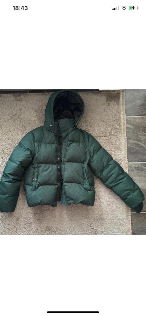 Daily paper puffer maat M, Ophalen of Verzenden, Zo goed als nieuw, Zwart